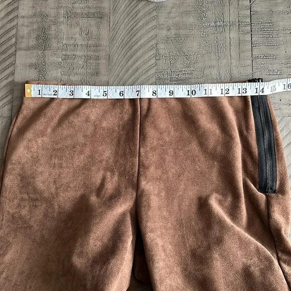 Twist & Tango Linda Trousers Brown Suede - Size 38 / Small - Picture 9 of 12